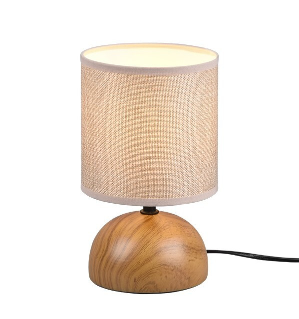 R50351035 ROUND TABLE LAMP 1xE14 IP20 WOOD FINISH TRIO LUCI TRIO