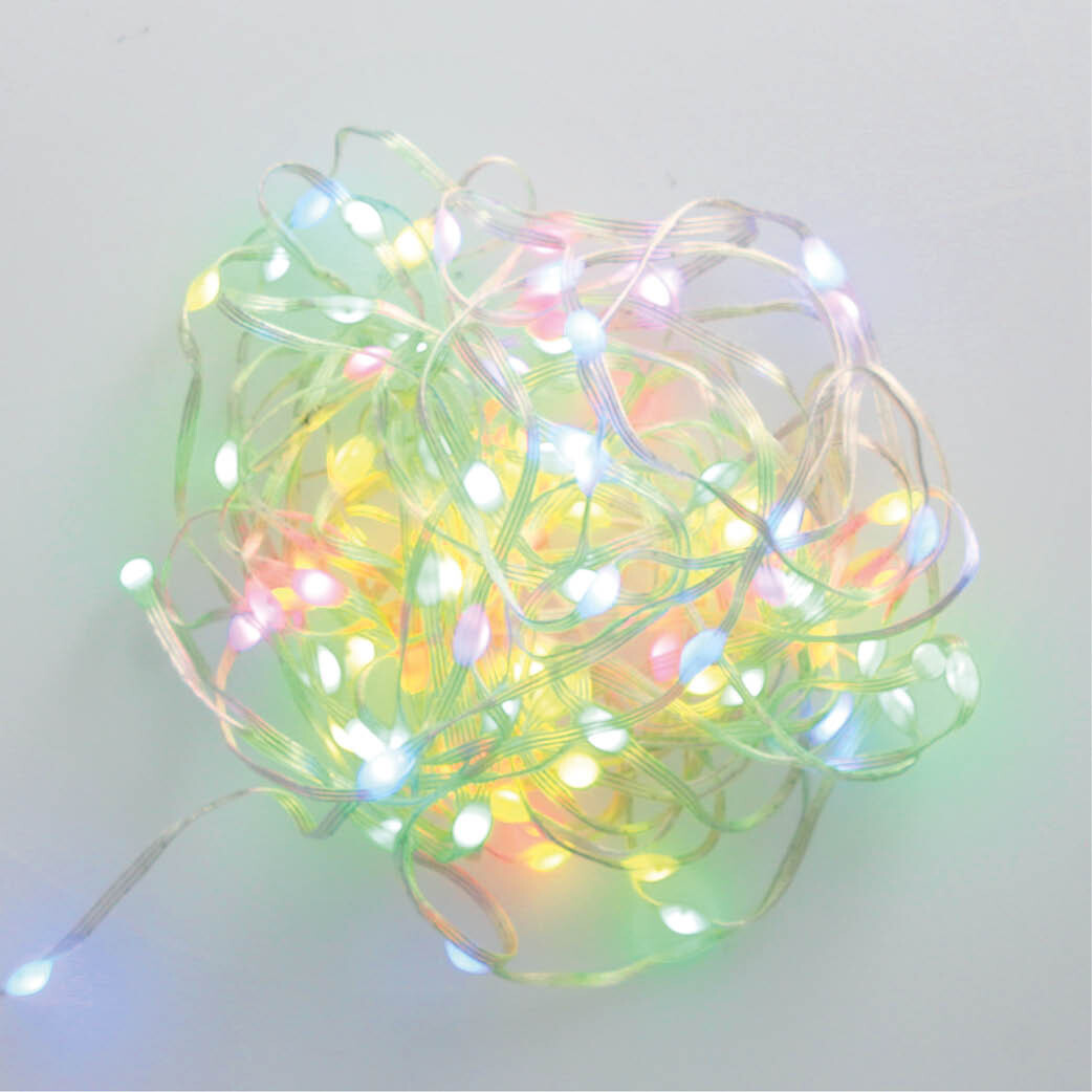 204805014 GUIRNALDA LED INTELIGENTE 10M CON USB + MANDO RGB IP65 GSC