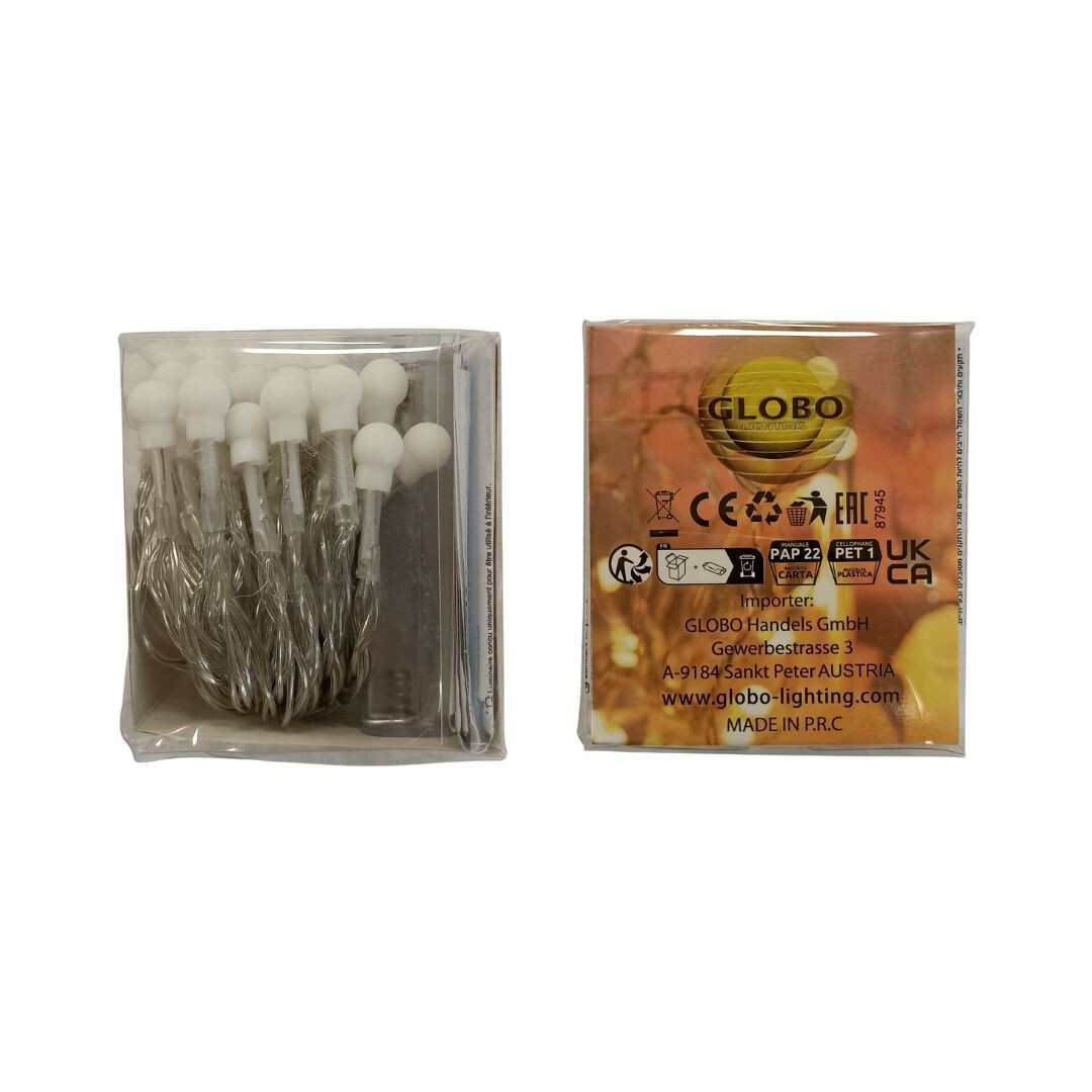 29953-50 GUIRNALDA LUCES DE CADENA LED VENUTO PLATA 4,9m IP20