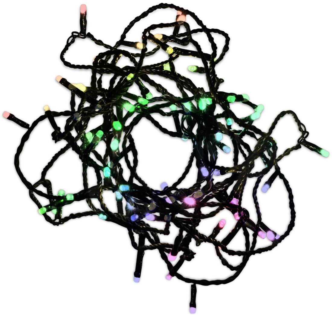 204600015 5m GUIRNALDA 50 LED RGB IP44 8 FUNCIONES