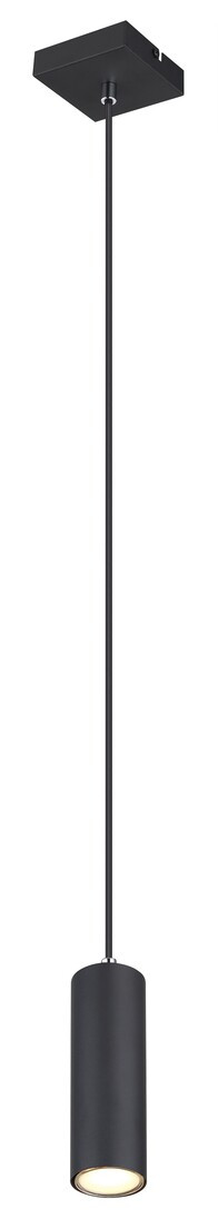 57911HB LAMPARA COLGANTE 1xGU10 35W 230V NEGRO ROBBY GLOBO