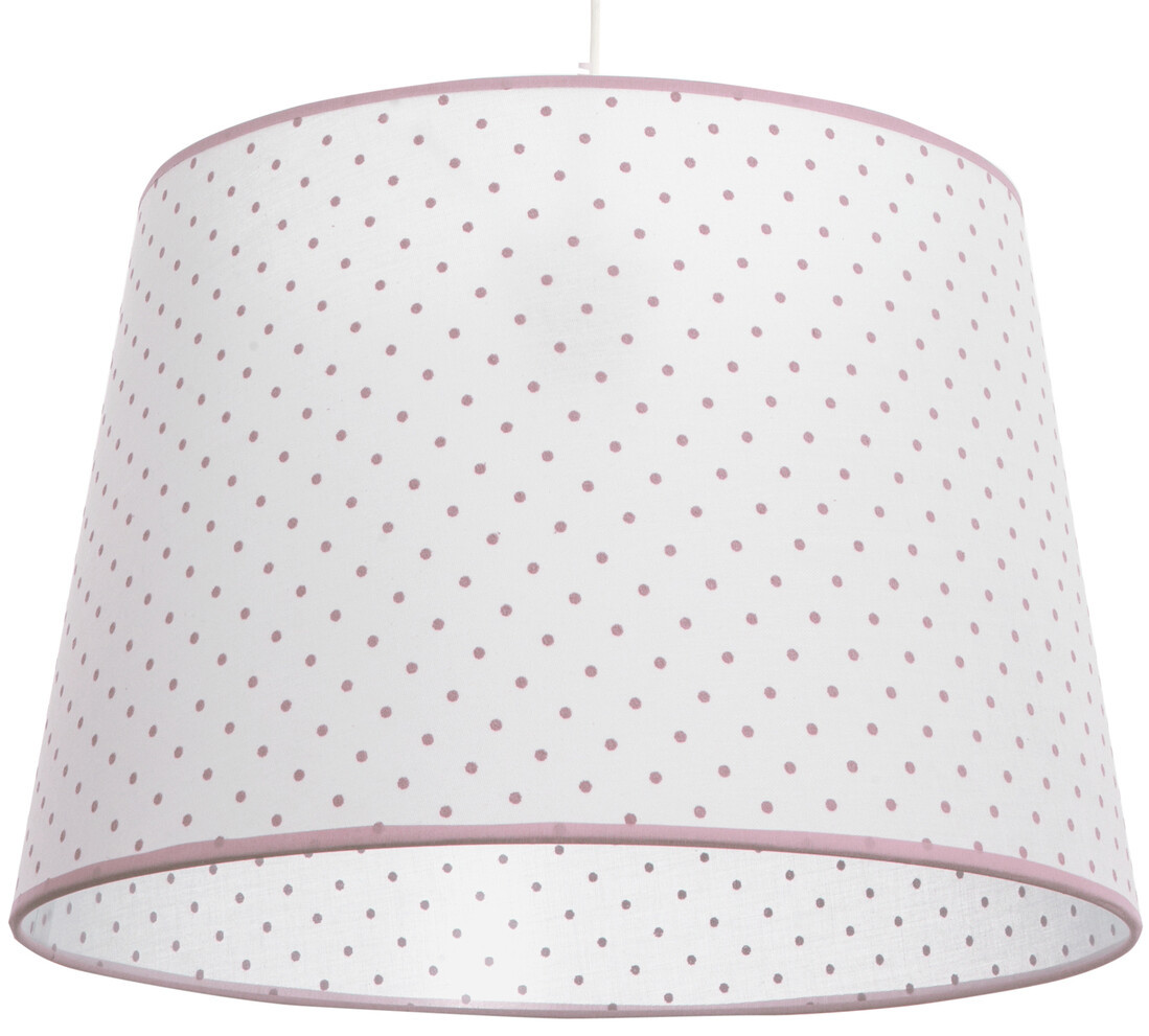 076193000 LAMPARA COLGANTE TOPOS ROSA E27 FABRILAM