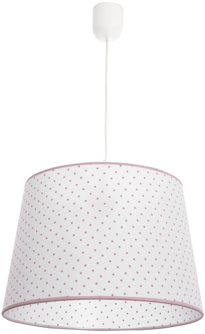 076193000 LAMPARA COLGANTE TOPOS ROSA E27 FABRILAM