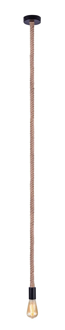 69029H LAMPARA COLGANTE METAL NEGRO 1XE27 60W ULLEU GLOBO