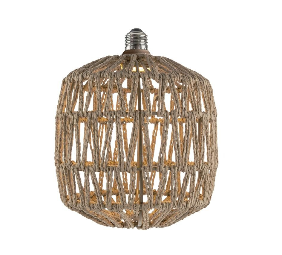 2509019 LAMPARA DE TECHO DECORATIVA LED 1xE27 4W 3000K 240Lm 165x203mm CUERDA EB