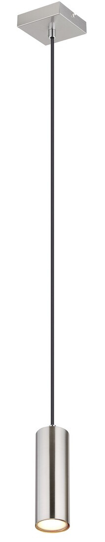 57911H LAMPARA COLGANTE 1xGU10 35W NIQUEL ROBBY GLOBO