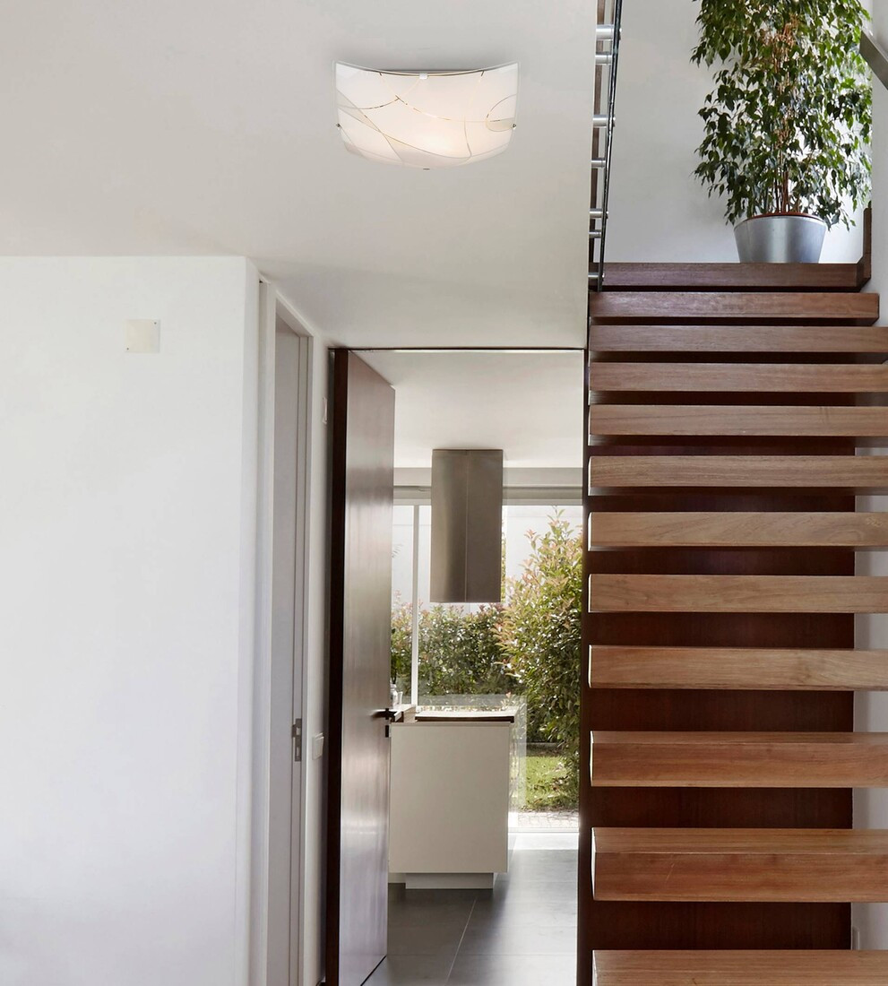 40403-1 LAMPARA DE TECHO 1XE27 60W PARANJA GLOBO