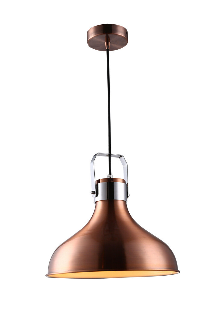 0705252 LAMPARA COLGANTE COBRE BARUM 1XE27