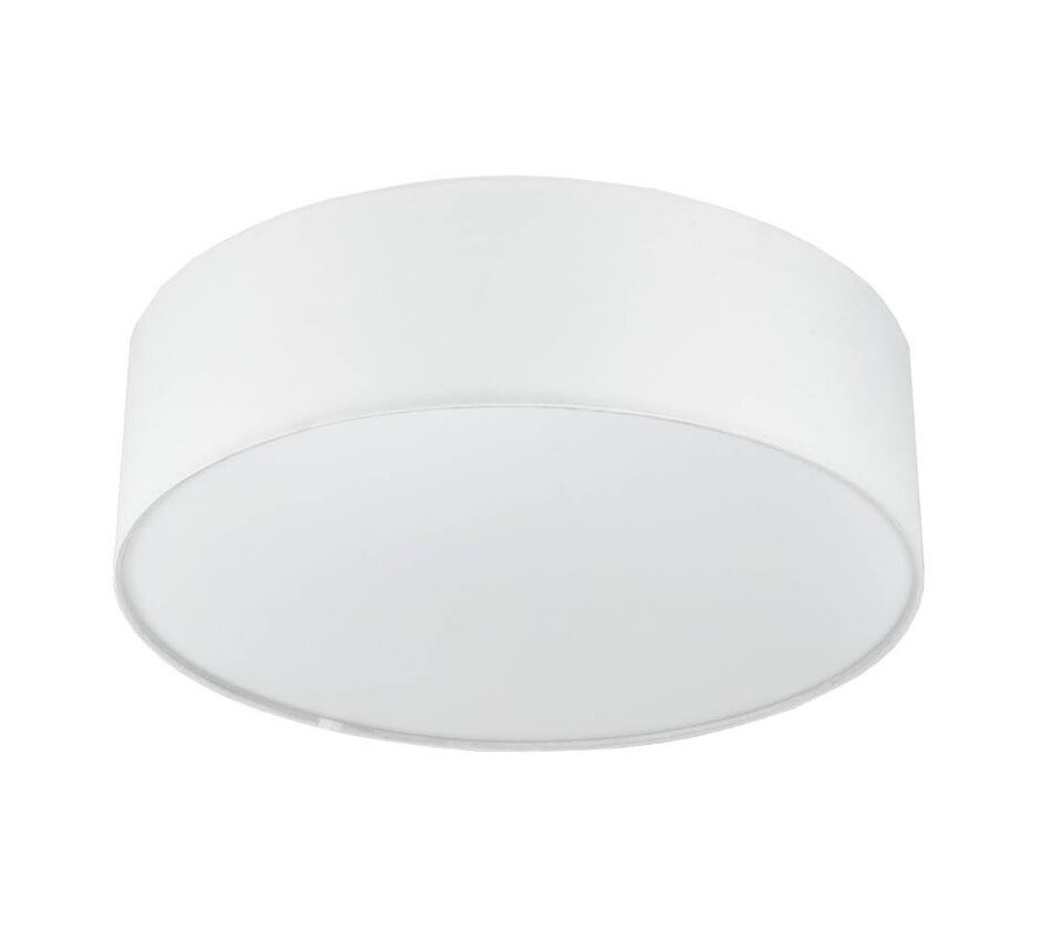 203600001 PLAFÓN TECHO DE TELA GEMENA 2XE27 BLANCO GSC