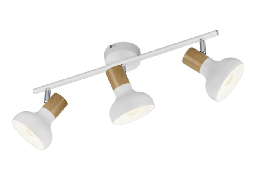 R81523031 LAMPE 3 LAMPS 3xE14 BLANC LATIKA TRIO