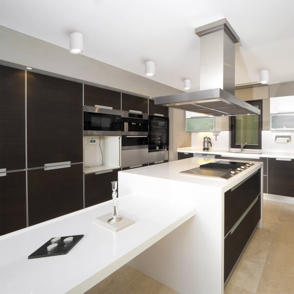 03711 APLIQUE TECHO REDONDO GU10 10W BLANCO STRÜHM