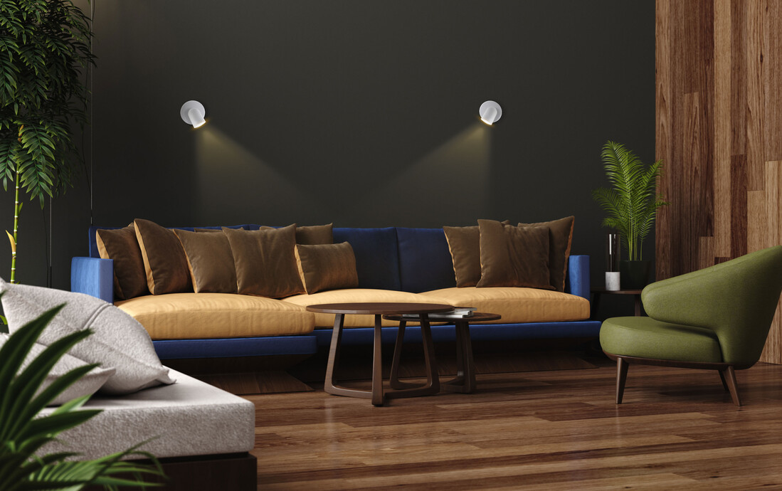 SLIP005040 LAMPARA DE FOCO PVC GU10 BLANCO SPECTRUM