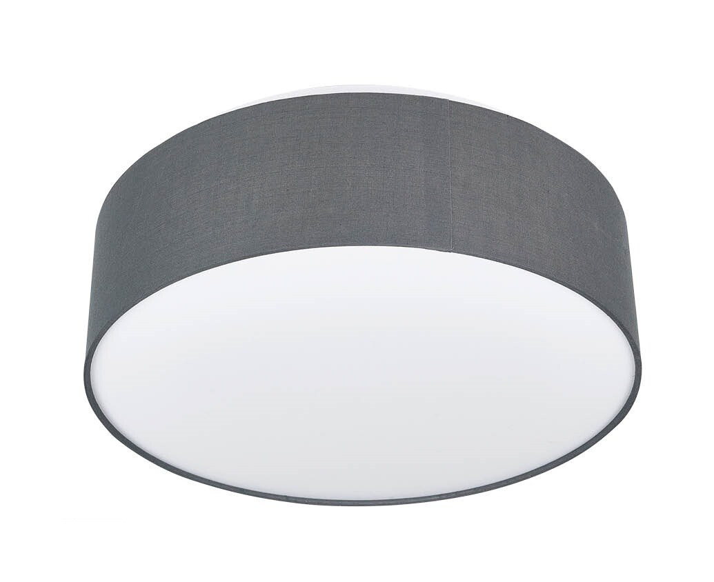 203605069 PLAFÓN TECHO LED DE TELA KASKER 22W 3000K A 6500K REGULABLE GRIS GSC