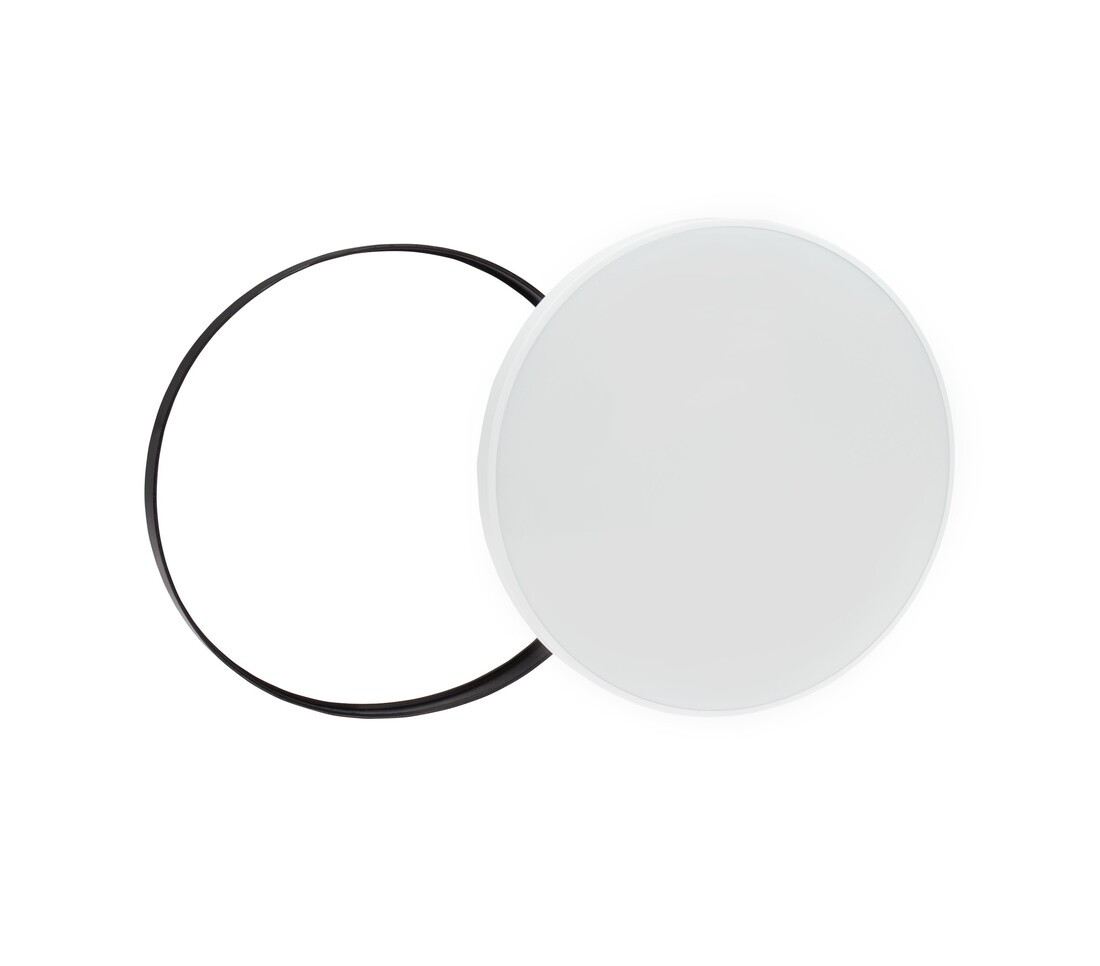 SLI031036CW_PW PLAFON REDONDO C/SENSOR 32W 6000K CON ANILLO NEGRO O BLANCO IP54