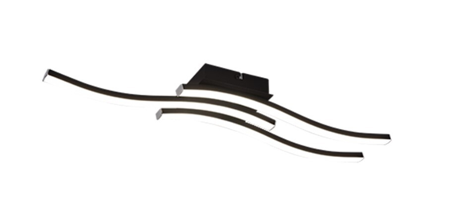 R62473432 3xSMD LED 5W IP20 3x600Lm 4000K BLACK ROUTE TRIO