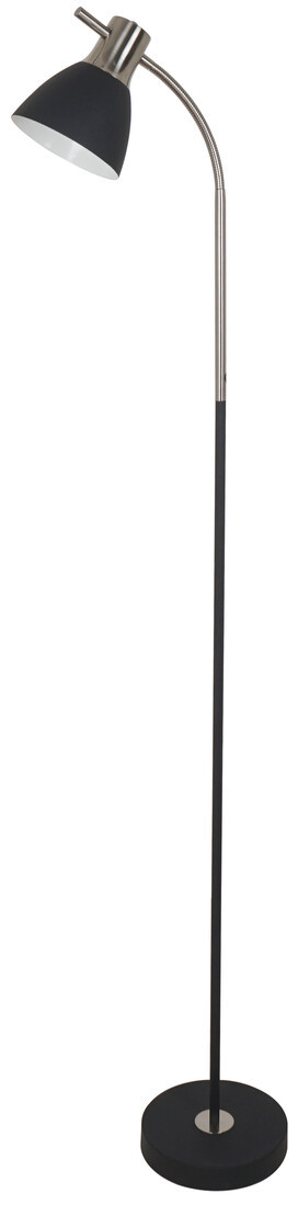 21636 LAMPARA DE PIE NEGRA TIPO FLEXO 1XE27 YEMEN