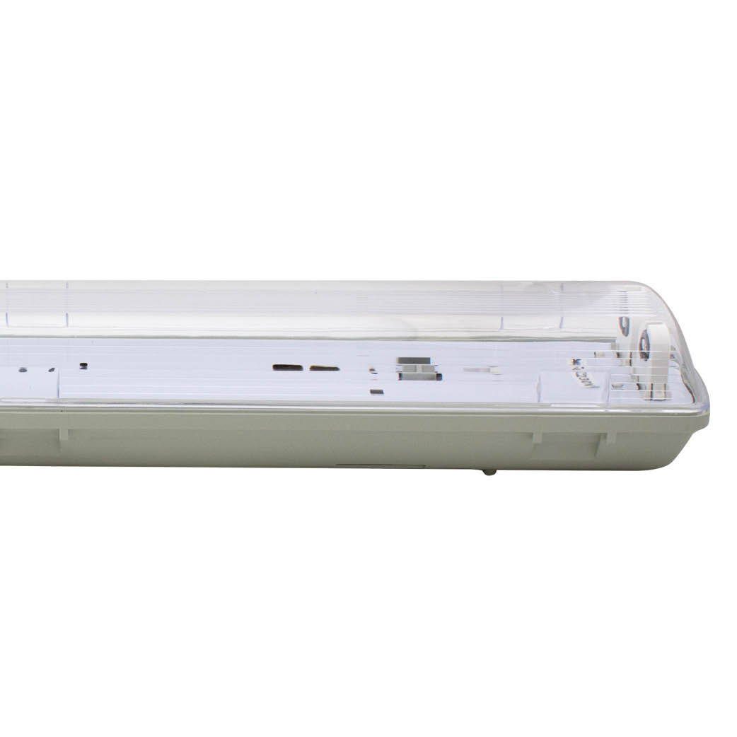 203200019 PANTALLA ESTANCA PARA 2 TUBOS LED T8 150cm GSC