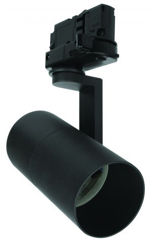 SLIP003007 FOCO CARRIL NEGRO 1xGU10 MADARA SPECTRUM