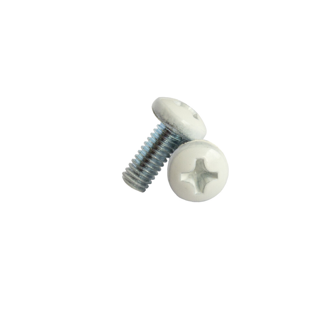 W204B SET 2 VIS M4X10 BLANC