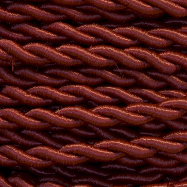 50 METROS CABLE TRENZADO 2x0,75 GRANATE (08)