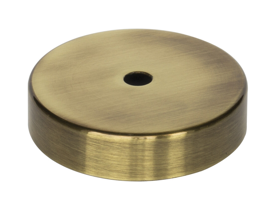 I0296 DECORATIVE METALLIC LEATHER FLOWER 80X15mm