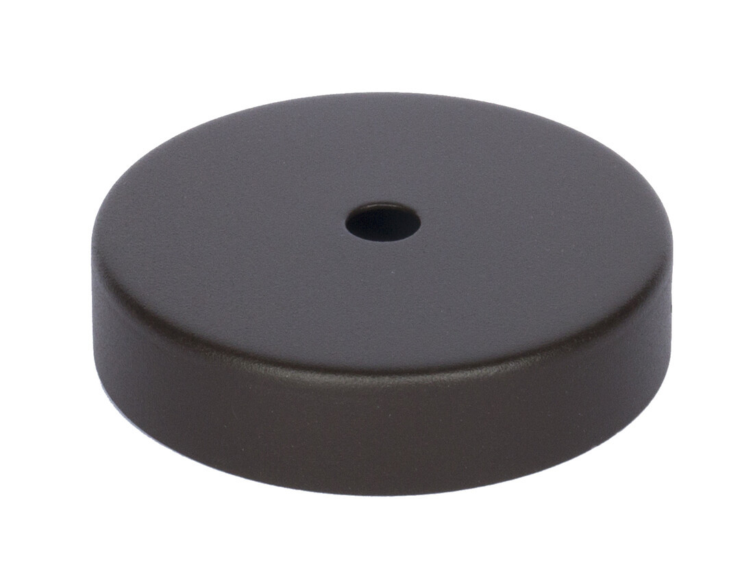 N296MT DECORATIVE METALLIC BROWN FLOWER 80X15mm