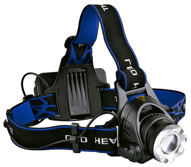 60.383 LINTERNA RECARGABLE FRONTAL LED 5W ZOOM DH