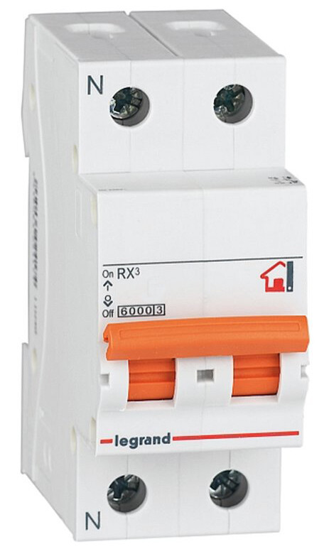 419927 INTERRUPTOR MAGNETOTERMICO I+N 20A LEGRAND