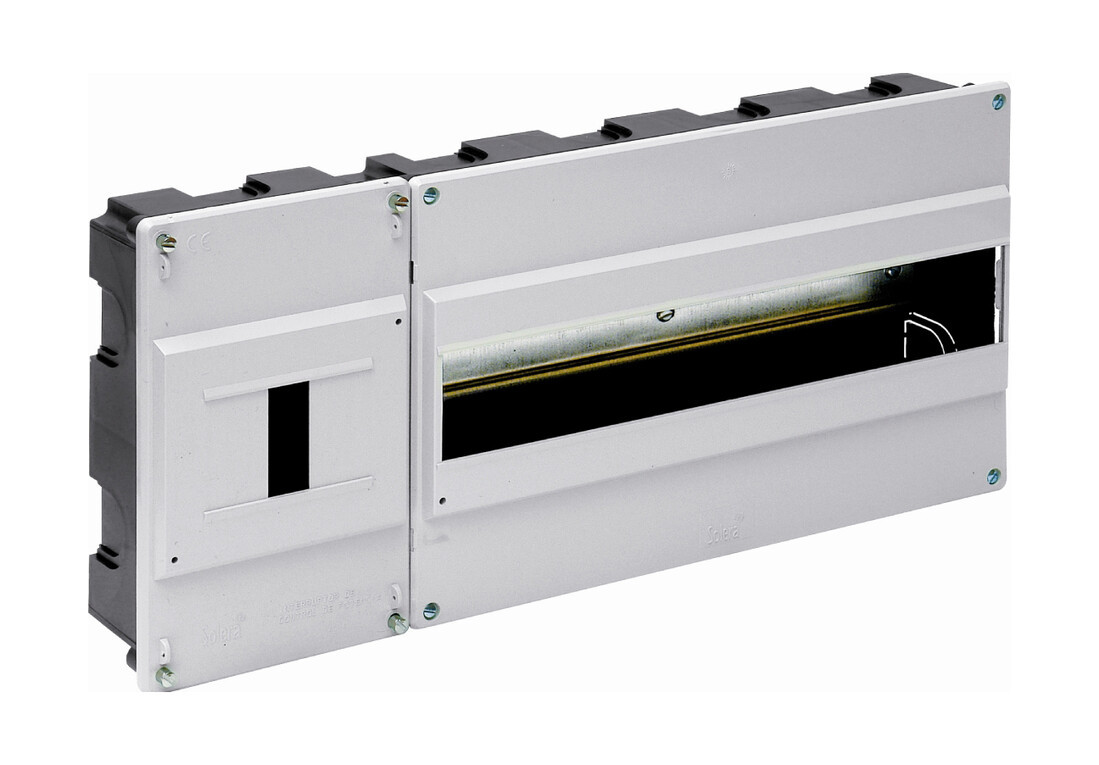 881 CAJA EMP ICP 16 ELEM GRIS 420x188x55mm