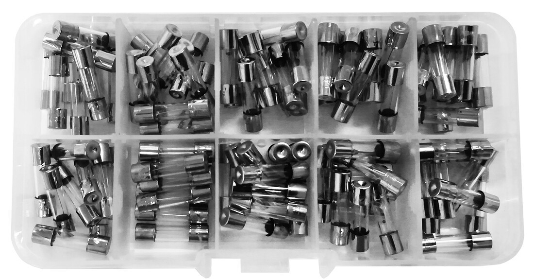 06.107 CAJA 100 FUSIBLES DE CRISTAL RAPIDO