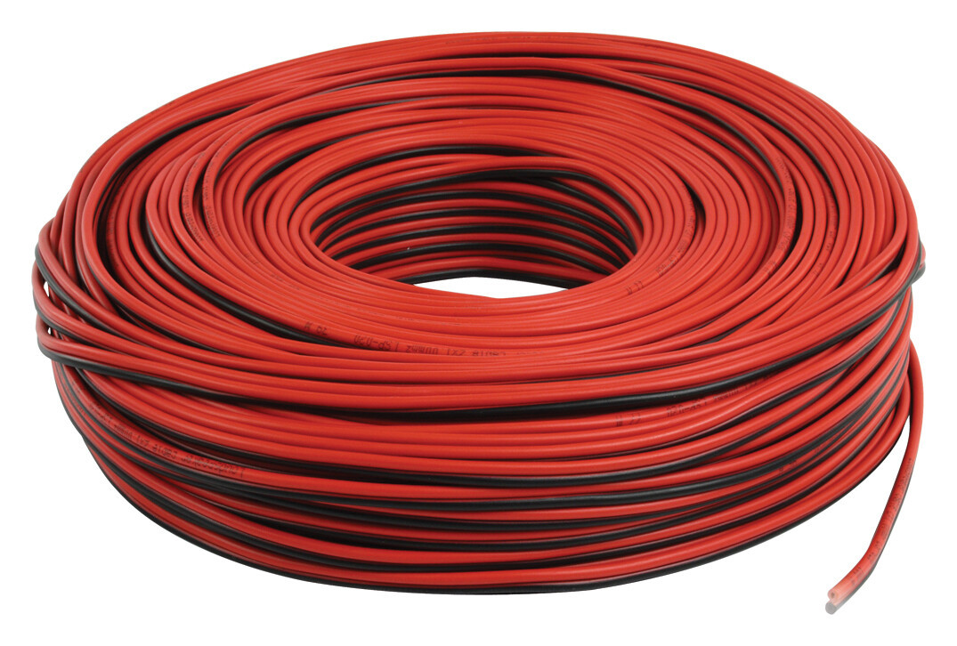 100m CABLE PARALELO AUDIO BICOLOR 2x0,75