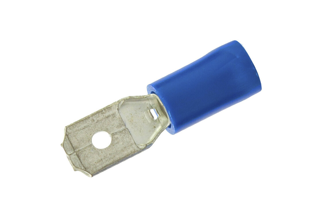 RTLFA 100ud TERMINAL LENGUETA AISLADA AZUL P/HEMBRA 6,3x0,8 COPAIN