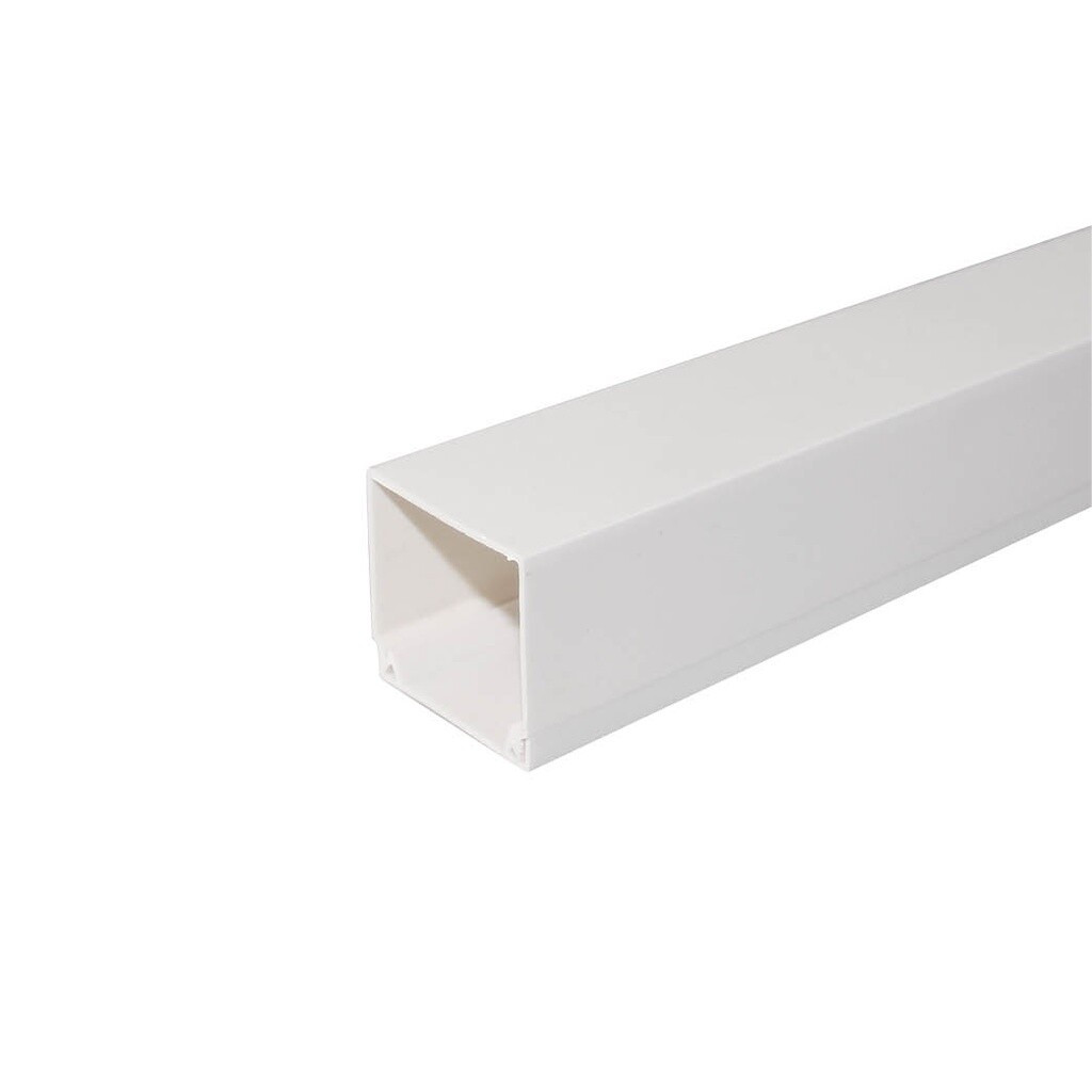 300620 CANALETA ELÉCTRICA BLANCA A TORNILLO 2M 75X50MM GSC