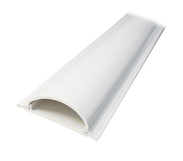 303358 CANALETA ELÉCTRICA DE SUELO ADHESIVA 2M 25X90MM GSC