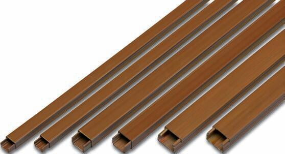 71628A 2m CANALETA ADHESIVA MARRON 10x16mm