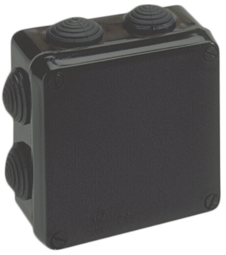 CAJA ESTANCA NEGRA 100 x 100 x 55