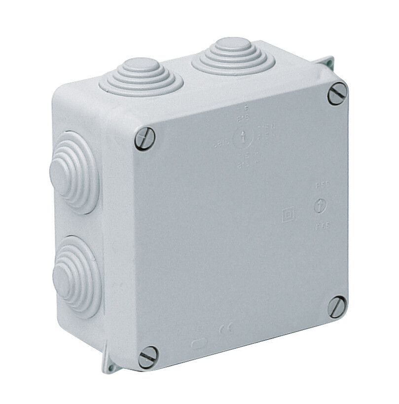 715 CAJA ESTANCA TORNILLOS 100x100 mm. SOLERA