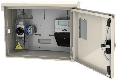 AC80188 CAJA TIPO CPM-1ME-UF CONTADOR ELECTRICO C/ TEJADILLO