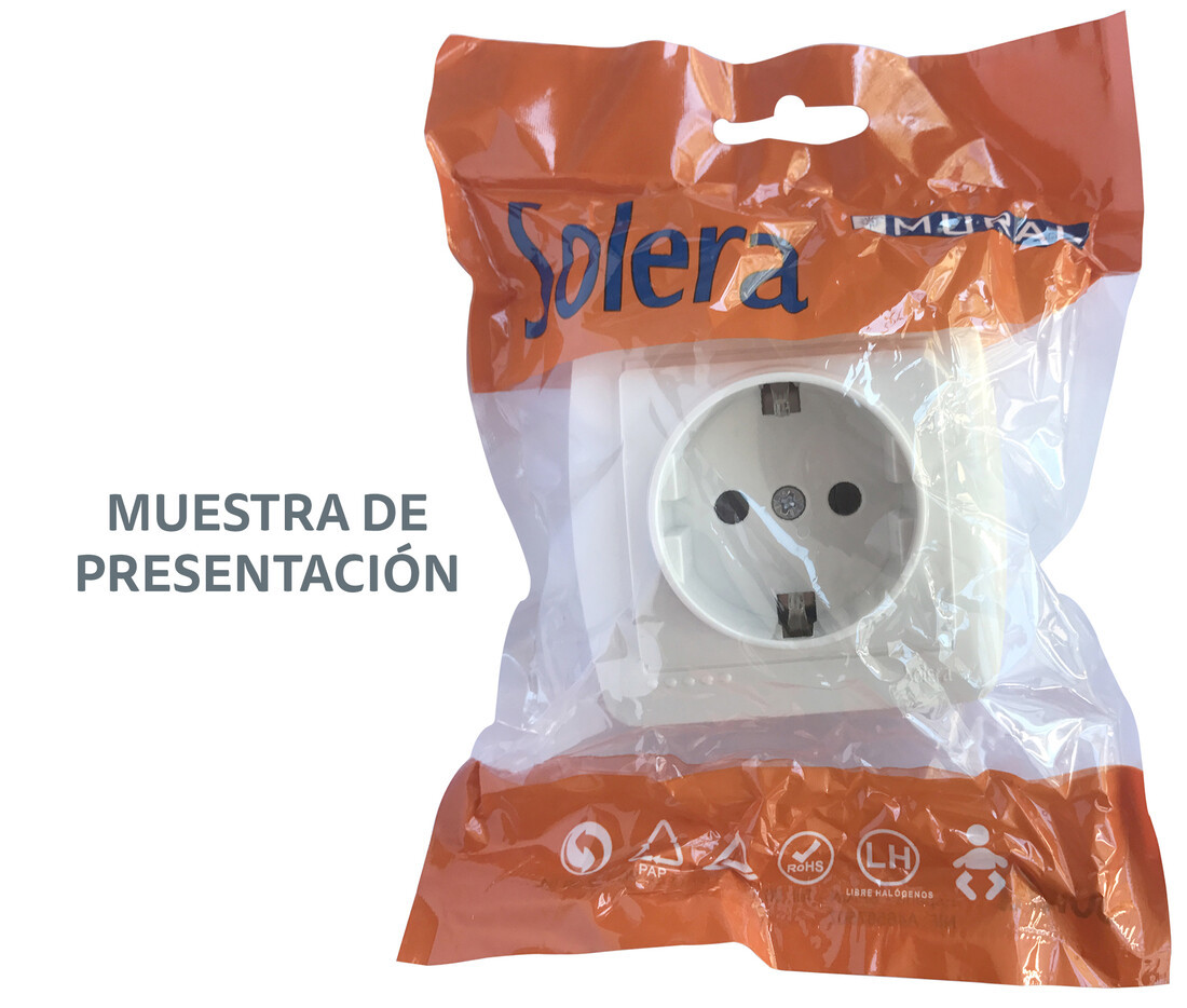 MUR12U DOBLE CONMUTADOR DE SUPERFICIE SERIE MURAL