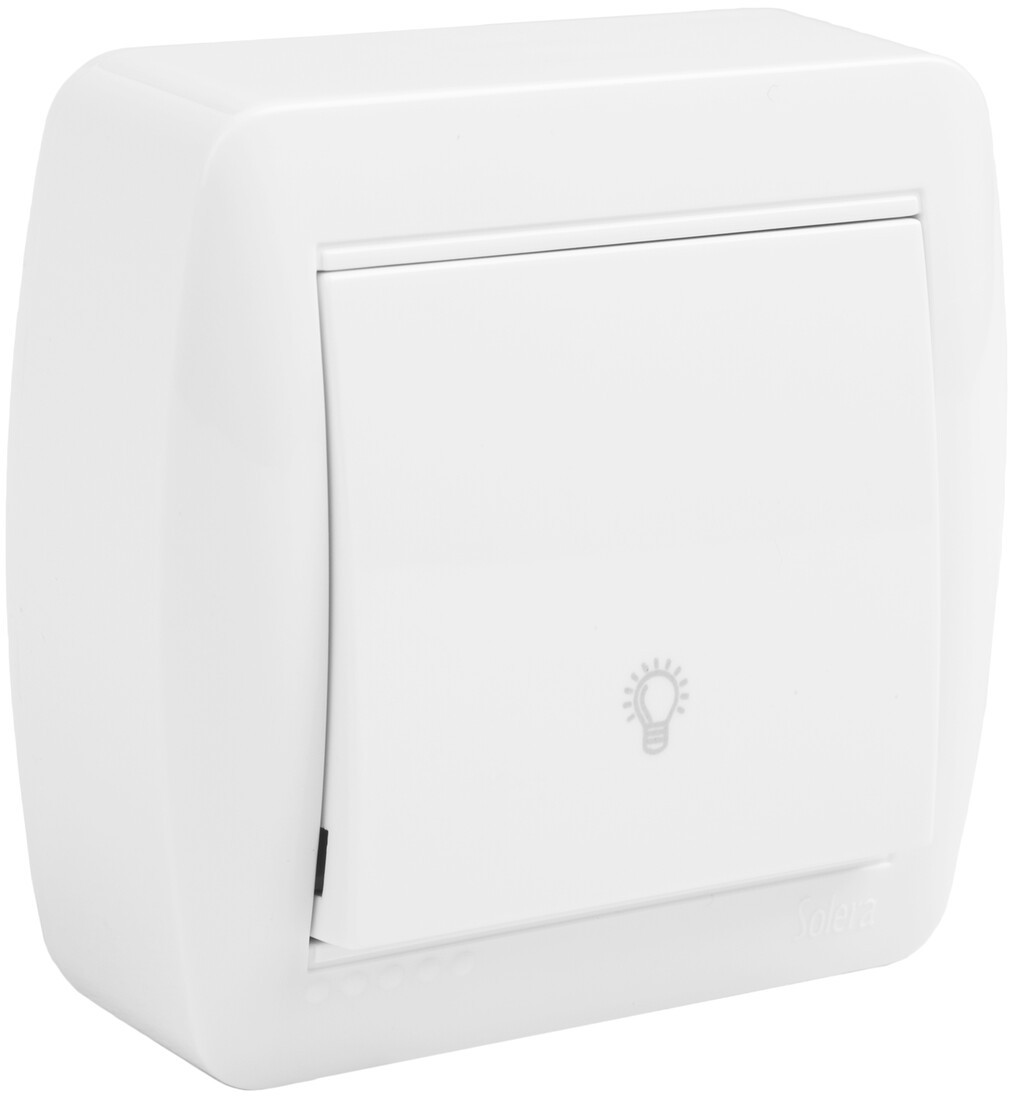 MUR04U PULSADOR LUZ DE SUPERFICIE SERIE MURAL