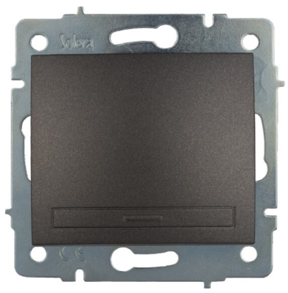 ERP02NGQC INTERRUPTOR-CONMUTADOR GRAFITO SERIE EUROPA SOLERA