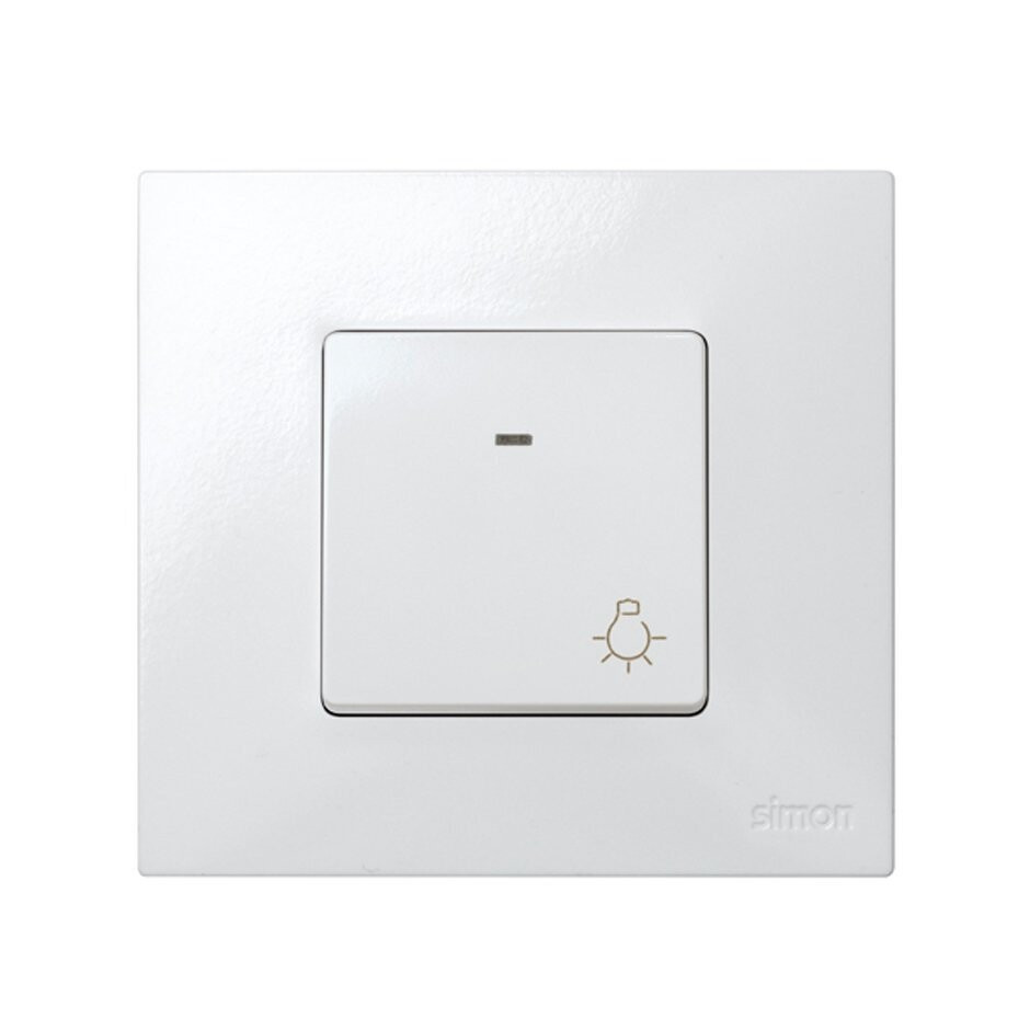 27161-65 -PULSADOR LUZ BL. NIEVE