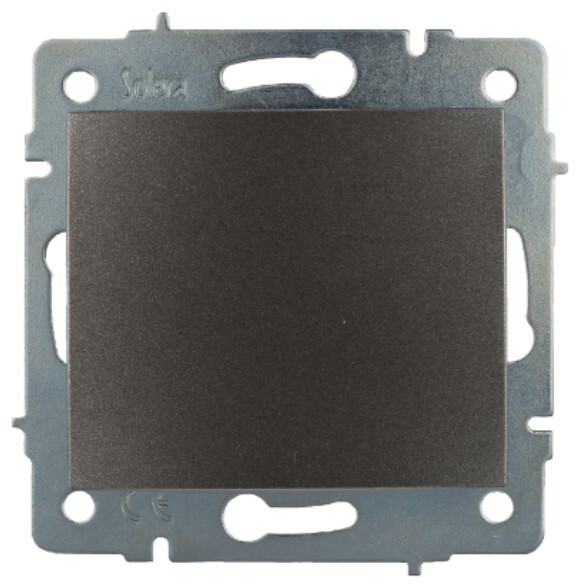 ERP75NG TAPA CIEGA GRAFITO SERIE EUROPA SOLERA