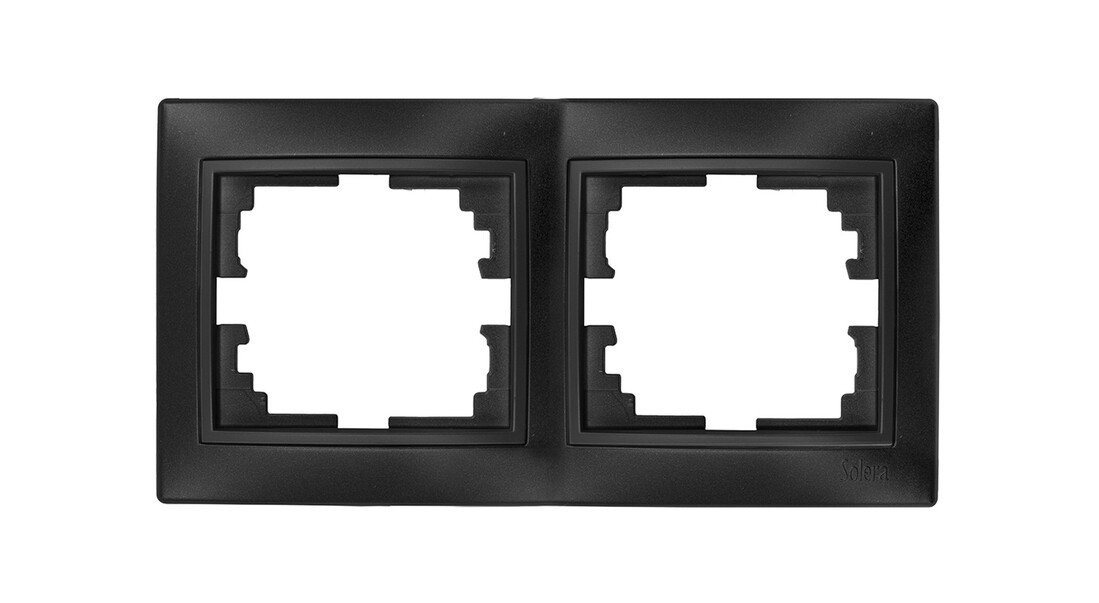 ERP72NGU MARCO DE 2 ELEMENTOS GRAFITO SERIE EUROPA SOLERA