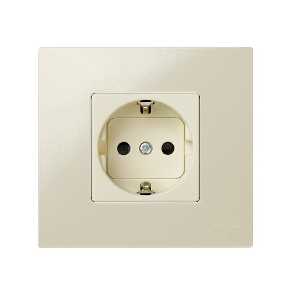 27472-62 BASE SCHUKO BLANCO MARFIL SIMON
