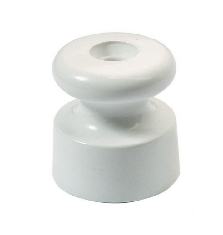 AISLADOR BLANCO "PORCELANA"