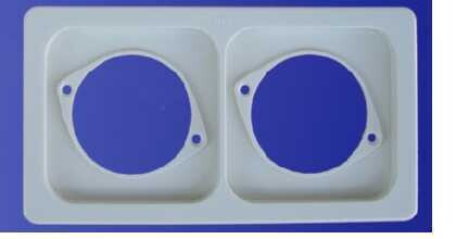 833-02 MARCO 2 ELEMENTOS MARFIL