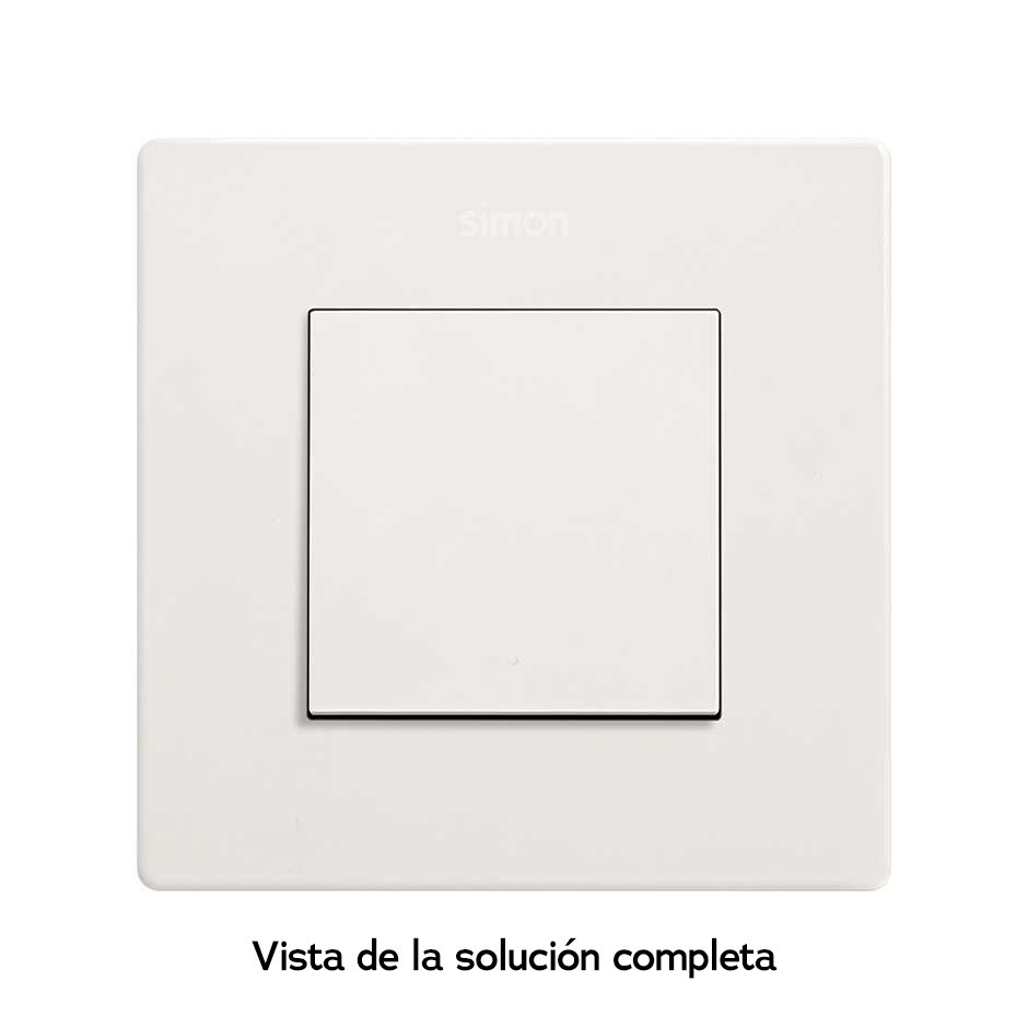 20000201-090 CONMUTADOR PULSANTE ANCHO SERIE SIMON 270