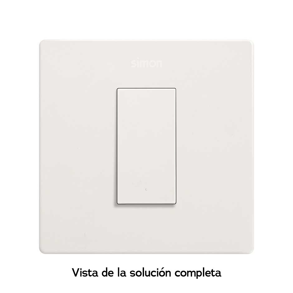 20001150-090 PULSADOR NEUTRO ESTRECHO SERIE SIMON 270