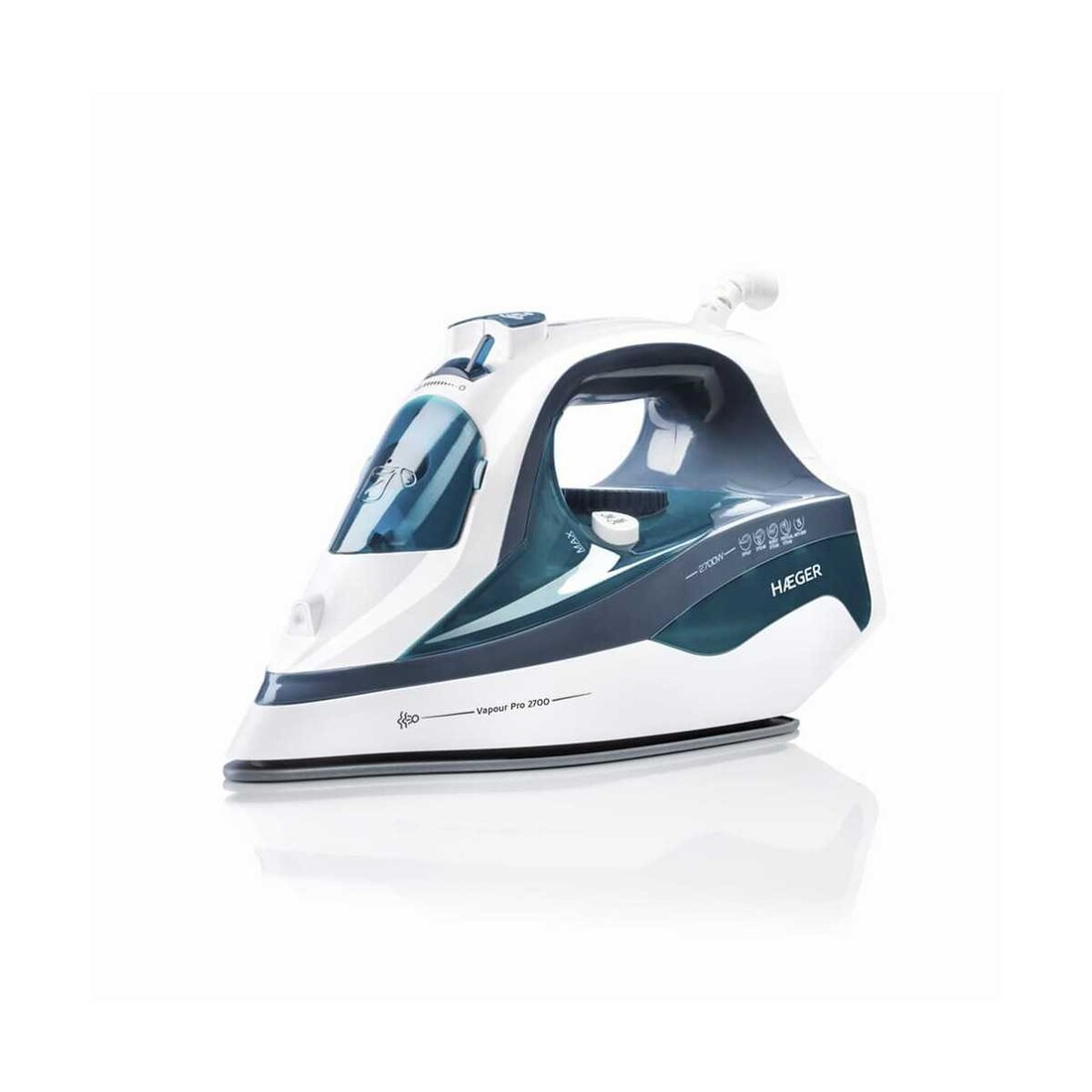 SI-270.013A PLANCHA DE VAPOR CERAMICA 2700W VAPOUR PRO HAEGER